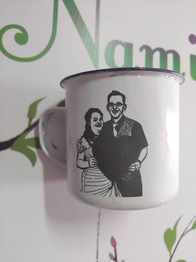 Enamel Mug (Engraved)